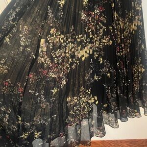 Aritzia WILFRED floral wrap dress